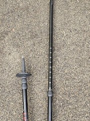Pair Of 2 Life-Link Variant 3 Anti-shock Trekking Poles 58″ Extendable Austria