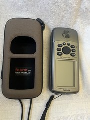 Garmin GPS Map 76CS X W Carry Case -works Euc