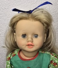 Play doll vinyl doll Schildkröt doll 38 cm collector vintage original
