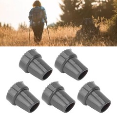 5PCS 22mm Single Angle Cane Tips Imitation Tire Texture Preservative