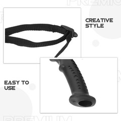 4Pcs Durable PVC Trekking Pole Handle Grip Set with Wrist Strap for Hiking