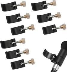9 Pack Trikking Poles Clamp Replacement External Quick Flip Lock Fastener Buckle