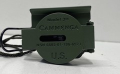 Cammenga Model 3H Tritium Lensatic Compass US Military Issue OD Green With Pouch