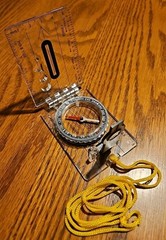 Explorer Scout-Sighting Compass w/ Highly Accurate Magnifying Sight