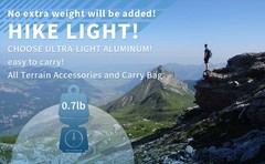Trekking Poles Shock Absorbing Adjustable Hiking or Walking Sticks for Hiking