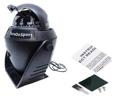 Flush Mount Boat Compass – Suction Dashboard Navigation Marine Compass – Illumin