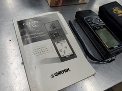 Garmin GPS 12 Handheld with Box Case Manual