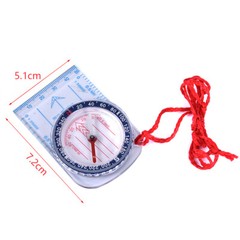 Liquid Filled Orienteering Navigation Map Compass Hiking Simple Camping Scouts