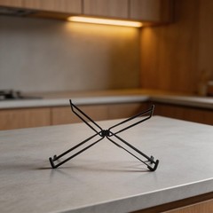 Portable Foldable Camping Stand with Nonslip Adjustable Ground Support Legs