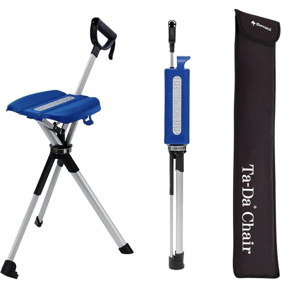 STEP2GOLD Ta-Da Chair Series 2 Small 32.2″ Trekking Hiking Blue