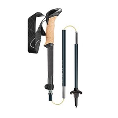 Leki Makalu Cork FX TA Trekking Poles Pair Foldable Adjustable Cork 100-120 CM