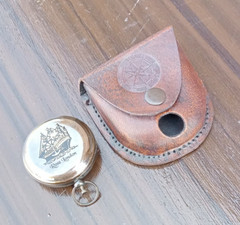 Personalized Working Compass, Push Button Engraved compass, Graduation Gift, Bap