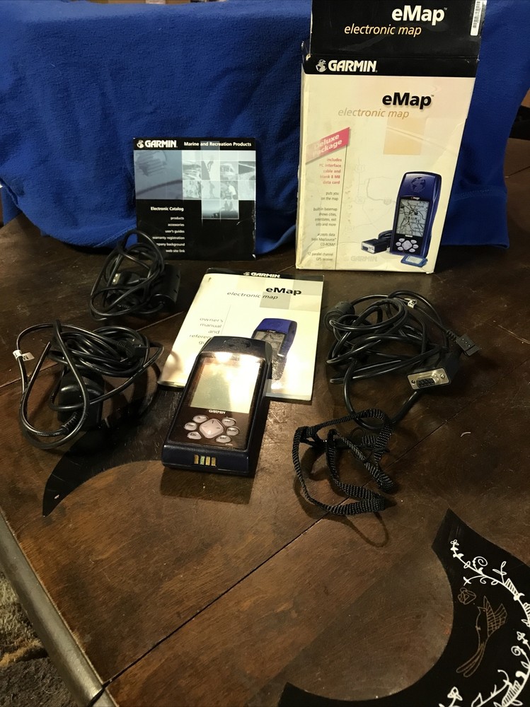 Garmin eMap GPS Marine, Boats, Camping Traveling, Hiking, Fishing.