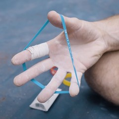 Lattice Extensor Finger Bands Multi Coloured, One Size