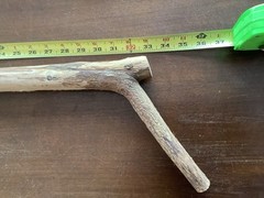 Natural Cedar Walking Stick 36”