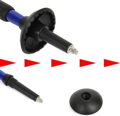 Replacement Trekking Pole Tips & Baskets – Mud & Snow Support