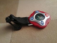 Pocket Clip Map Scale Compass Pocket Outdoor Hiking Guider Survival Navigation