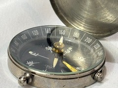 Vtg ATCO Compass Made In Japan Engraved “D”