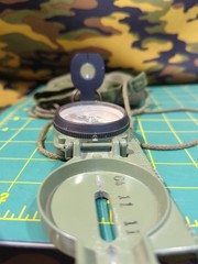 USGI Cammenga Model 3H Waterproof Lensatic Magnetic Military Compass USA