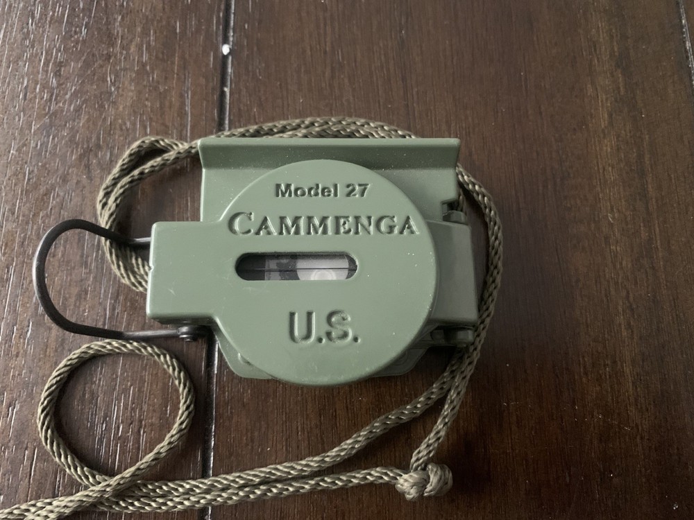 Cammenga Model 27 Phosphorescent Lensatic Military Compass