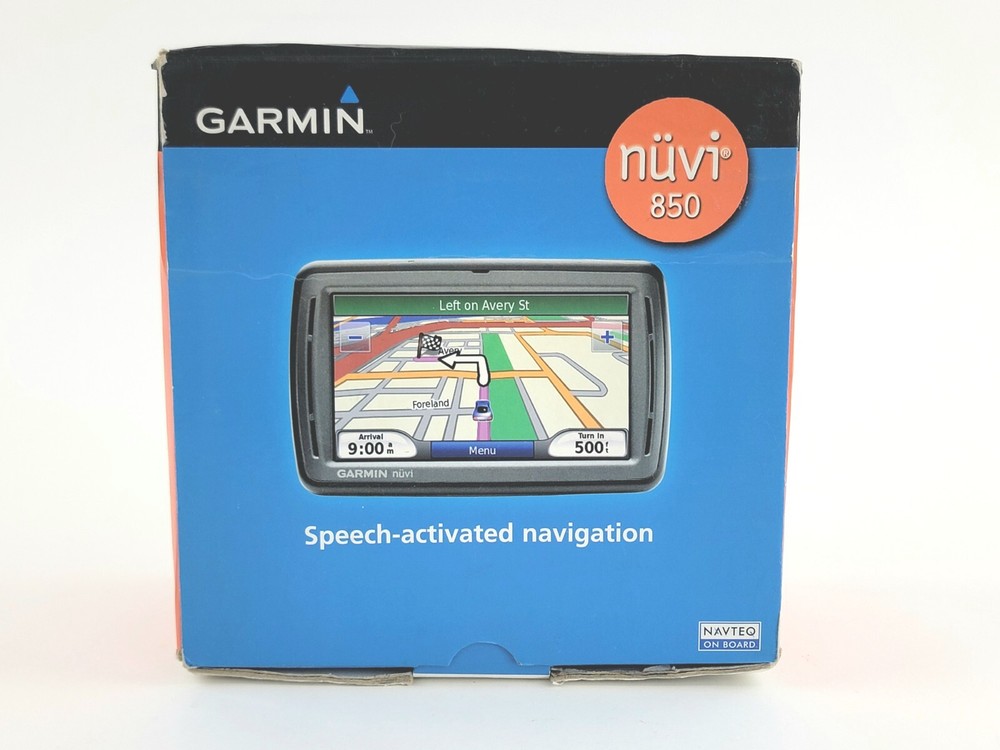 Garmin nuvi 850 GPS Speech-Activated Navigation