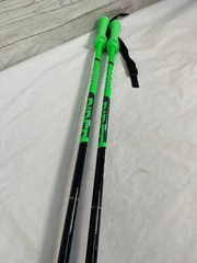 Set of 2 – Leki Rider Junior Kids Black / Green Color Walking Sticks / Trekking