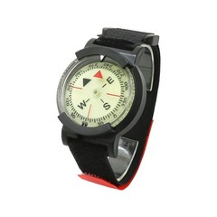 Magnet Equipped Diving For Compass with Glow in Dark and Adjustable Wrist Strap