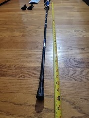 Equipeak Folding Trekking Poles – Blue – Aircraft Grade 7075 Aluminum – Size S