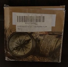 Aladean Compass Gift to Mom Handmade Case Mother In Law Read Personal Message