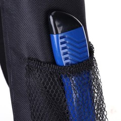 2Pcs Alpenstock Bag in Black Oxford Cloth for Trekking Pole Storage and Carrying