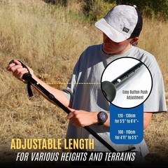 Earth Trek Gear: Compact Hiking Poles for Women – Foldable Walking Stick & Tr…