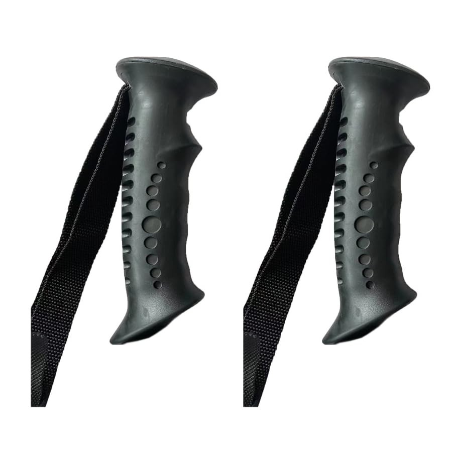 Trekking Pole Handle Grip Replacement Rubber Sleeve Adapter 2 Pack Trekking