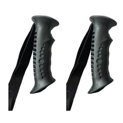 Trekking Pole Handle Grip Replacement Rubber Sleeve Adapter 2 Pack Trekking