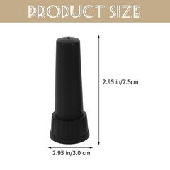 2 Pcs Umbrella End Caps Patio Repair Kits Outdoor Top Finial Replacement