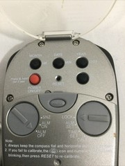 SHERRILL ELECTRONIC DIGITAL COMPASS & ALARM WITH CASE – As-Is