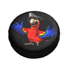 Parrot Pirate Spare Tire Cover Waterproof Sun Protection Fit for Trailers, Rv…