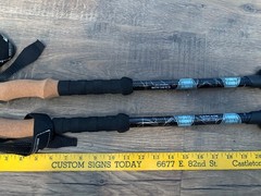 Cascade Mountain Tech Cork Grips Adjustable Trekking Poles