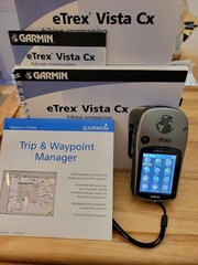 Garmin eTrex Vista CX Handheld Rugged Hiking Geocaching – tested Open Box