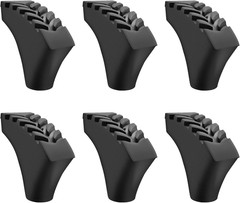 6Pcs Replacement Cane Tips – Walking Sticks Accessories, Fit Most Trekking & Hik