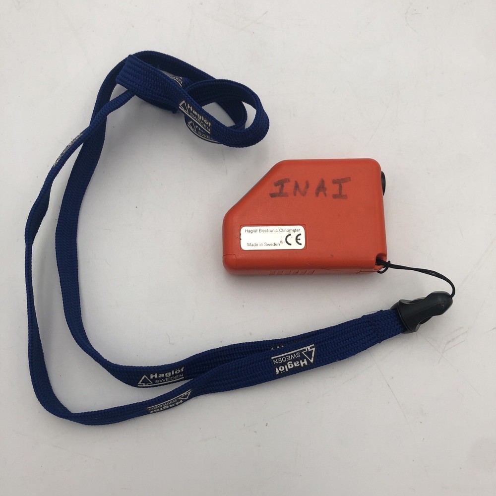 Haglof EC old version Electronic Clinometer Feet and Degrees TESTED READ A