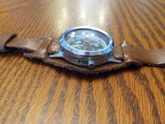 Vintage Tokyo Compass TC Japan Wrist Compass Chrome Locking Lever. Glow in Dark