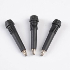 4pcs Replacement Rubber Tips Set Tungsten Rod Tip for Trekking Poles Heavy Duty