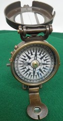 AM Authentic Models WWII Brass Compass, Made in India