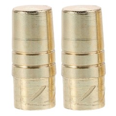 2Pcs Golden Metal Umbrella Stick Caps Durable Replacement Parts for Outdoor Use