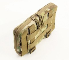 TASMANIAN TIGER LEADER ADMIN POUCH / MOLLE COMMAND PANEL CORDURA MULTICAM