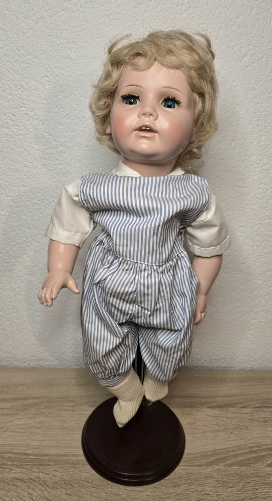 Wernicke Doll 42cm W.-Germany 1990/1 Human Hair Original Clothes Collectors