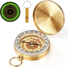 Navigation Compass, Hiking Compass with Luminous Function, Waterproof Pocket …
