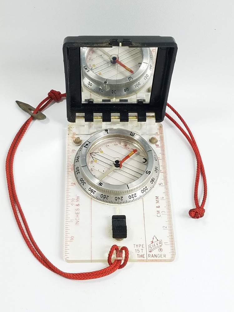 Silva Type 15T The Ranger Mirror Sighting Compass Vintage