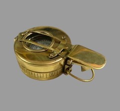 Nautical Brass Military Compass Pocket Compass British Nautical Prismatic Compas
