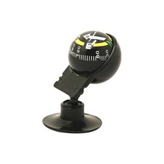 Car Compass Automotive Compass Ball Adjustable Dashboard Mounted for Hiking